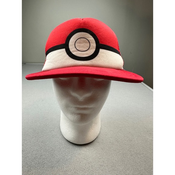 Pokemon Pokeball Youth Kids Snapback Hat Cap 2016‎ Nintendo - Picture 1 of 8